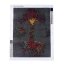 Diamantové malování červený strom života, 200x250 mm